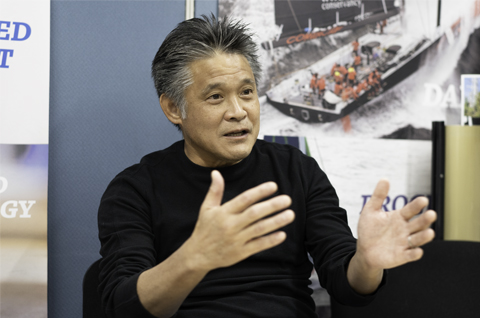 代表取締役社長の鹿取氏